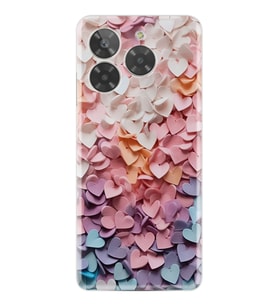 Era 30 Kılıf HD Resim Baskılı Renkli Kalpler StKd -040