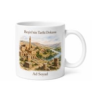 Beşiri Tarihi Dokusu ve Doğası Batman Hatırası Kupa Bardak Hediye