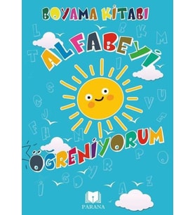 Alfabeyi Öğreniyorum - Boyama Kitabı