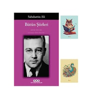 Bütün Şiirleri - Sabahattin Ali 9789753639015 - yky (2 NOT DEFTERLİ) (Renksiz)