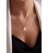 Kişiye Özel Tasarım Anka Kuşu Kolye 925K Gümüş (Gold)