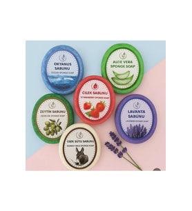 Dr. Cleaning Eşek Sütü Doğal Süngerli Sabun 135 Gr.