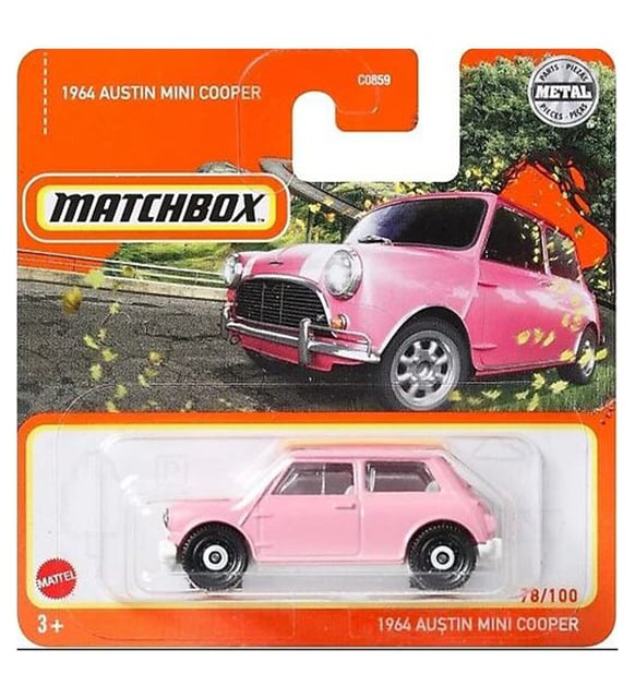 Voiture Miniature Matchbox - Austin Mini Cooper 1964 - Échelle 1:64 - Série 2023 - Neuf