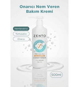 Zento Precıous Moroccan Onarıcı Nem Veren Saç Bakım Kremi 500 ml 699211701145