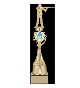 ODAK KUPA - Figürlü Kupalar - Atıcı Figürlü Kupalar FG-036 A - 43 cm