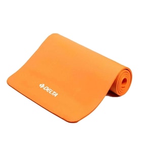 Lexroo Delta Konfor Zemin 10 MM Taşıma Askılı Pilates Minderi Yoga Matı, Turuncu