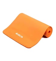 Lexroo Delta Konfor Zemin 10 MM Taşıma Askılı Pilates Minderi Yoga Matı, Turuncu
