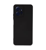 Xiaomi Redmi Note 12 4g Kılıf Nano İçi Kadife Silikon - Siyah