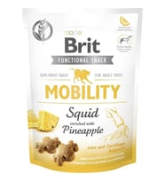 Brit Functional Snack Mobility Kalamar ve Ananaslı Köpek Ödül Maması 150 gr