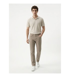 Loft Regular Fit Taş Erkek Jean Pantolon Lf2042929