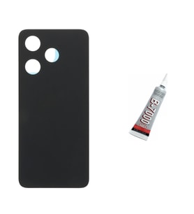 REDMİ 13 ARKA BATARYA KAPAĞI ,BATARYA VE B7000 YAPIŞTIRICI (BEYAZ)