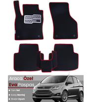 FORD C-MAX (2011-2024) Uyumlu EVA Paspas Tam Set–Araca Özel,Su Geçirmez,Hızlı ve Kolay Montaj