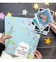 Kişiye Özel 10 Fotoğraflı Hamilelik Ve Anne Bebek Günlüğü - Anı Defteri Baby Shower Bebek Hediyesi
