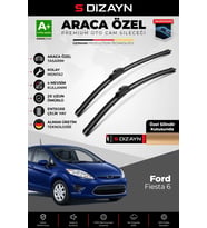 Fiesta Ön Cam Silecek Seti 2009-2017 Premium Araca Özel 65-40 Cm A+ Kalite