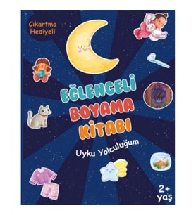 Eğlenceli Boyama Kitabı - Uyku Yolculuğum