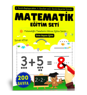 Birinci ve İkinci Sınıflar İçin Süper Matematik Eğitim Kitabı