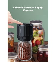Elektrikli Vakumlu Kavanoz Kapağı Kapama Makinesi, Gıda Saklama Ve Uzun Süre Taze Tutma