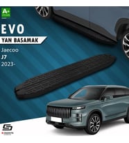 S-Dizayn Jaecoo J7 Evo Siyah Yan Basamak 183 Cm 2023 Üzeri