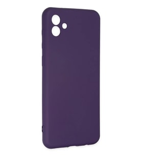 ERTAN Samsung Galaxy A04 Kılıf First Silikon - Mor