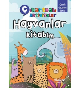Çıkartmalı Aktiviteler Hayvanlar Kitabım