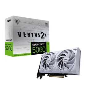 MSI GEFORCE RTX5060 8G VENTUS 2X OC WHITE 8GB GDDR7 128BIT 1XHDMI 3XDP EKRAN KARTI