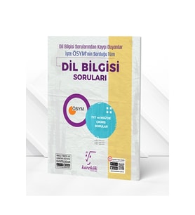 Karekök Yayınları 2025-2026 Müfredat TYT- AYT ÖSYM'NİN SORDUĞU DİL BİLGİSİ SORULARI (Çok Renkli)