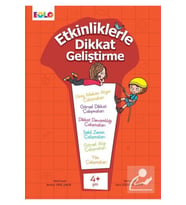 Dikkat Geliştirme Kitabı 4+ Yaş