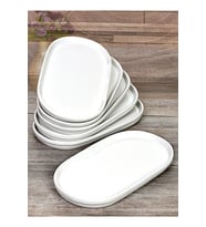 Servis Tabağı Sunumluk 6'lı Gldn-datça 25x14cm