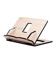 Vigo Wood - Ahşap Kitap Okuma Standı Erik Renk, Tablet Standı
