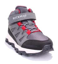 Buckhead 4351 Gri Kırmızı Ortopedik Günlük Erkek Çocuk Bot (Gri-Kırmızı)