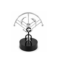 Kişiye Özel Masa Üstü Kinetik Denge Dekoru Hareketli Metal Obje - 20x15cm