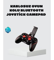 Kablosuz Bluetooth Oyun Kolu Mobil Tv Pc Uyumlu Ergonomik Tasarım