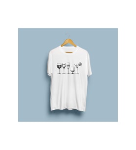 Oversize Kadehler Tasarım Unisex T-shirt