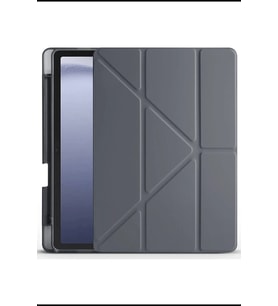 Pilelistore   Huawei Honor Pad X9 11.5 Kılıf Kalemlikli Mars Tablet Kılıfı - Koyu Gri