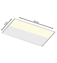 Şeffaf Yapışkanlı Etiketlik 10*4 (100'lü Paket)