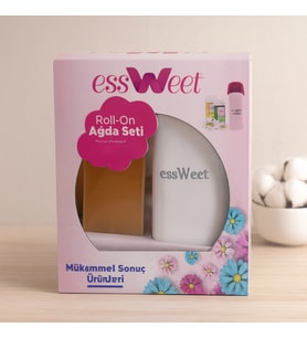 Isıtıcılı Roll-On Ağda Seti 100 ml + 2 m Ağda Bezi