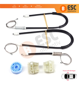 Seat Ibiza MK3 Cordoba MK2 2002-2008 4/5-Kapı İçin Elektrikli Ön Sağ veya Sol Cam Kriko Tamir Seti