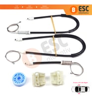 Seat Ibiza MK3 Cordoba MK2 2002-2008 4/5-Kapı İçin Elektrikli Ön Sağ veya Sol Cam Kriko Tamir Seti
