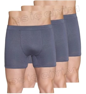 BERRAK 4434 ERKEK LİKRALI MİCRO MODAL BOXER 3 ADET