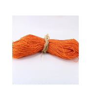 Turuncu Renk Çile Kağıt İp Çanta Ipi Supla Ipi No:65 - (550-600 gr)