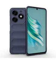 Infinix Hot 40i Uyumlu Kılıf Esnek TPU Oyuklu Arka Yüzey Tasarımlı Zore Etnik Silikon Kapak