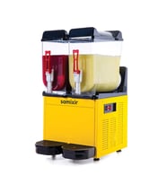Samixir SLUSH24.Y Slush Twin-2li ice Slush Makinesi-2x12 Litre-Sarı