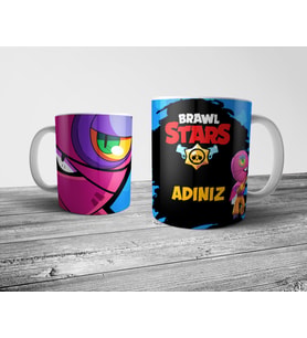Pixxa  Brawl Stars TARA Kişiye Özel İsimli Kupa Bardak