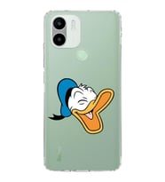 Redmi A1 Plus  Kamera korumalı Kapak Donald Duck Tasarımlı  Şeffaf Kılıf