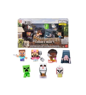 Minecraft Filmi Overworld Battle 7’Li Aksiyon Figür Seti Jfm37