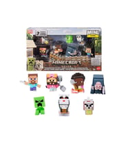Minecraft Filmi Overworld Battle 7’Li Aksiyon Figür Seti Jfm37