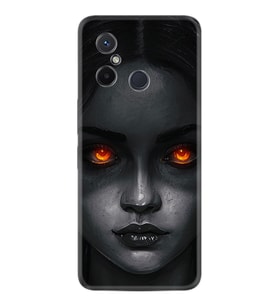 Xiaomi Redmi 12C Kılıf Resimli Desenli Silikon Platinium Series Dark Woman 1887