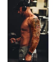 Caş Dekorasyon Geçici Gül Karışık Desen Dövme Tattoo