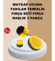 3’lü Matkap Ucu Fırça Takımı Zorlu Kirler İçin