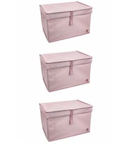 Çok Amaçlı Düzenleyici Kutu Organizer Cırt Cırtlı Hurç Mega Plus Boy 40cm X 30cm X 70cm (3 Adet)